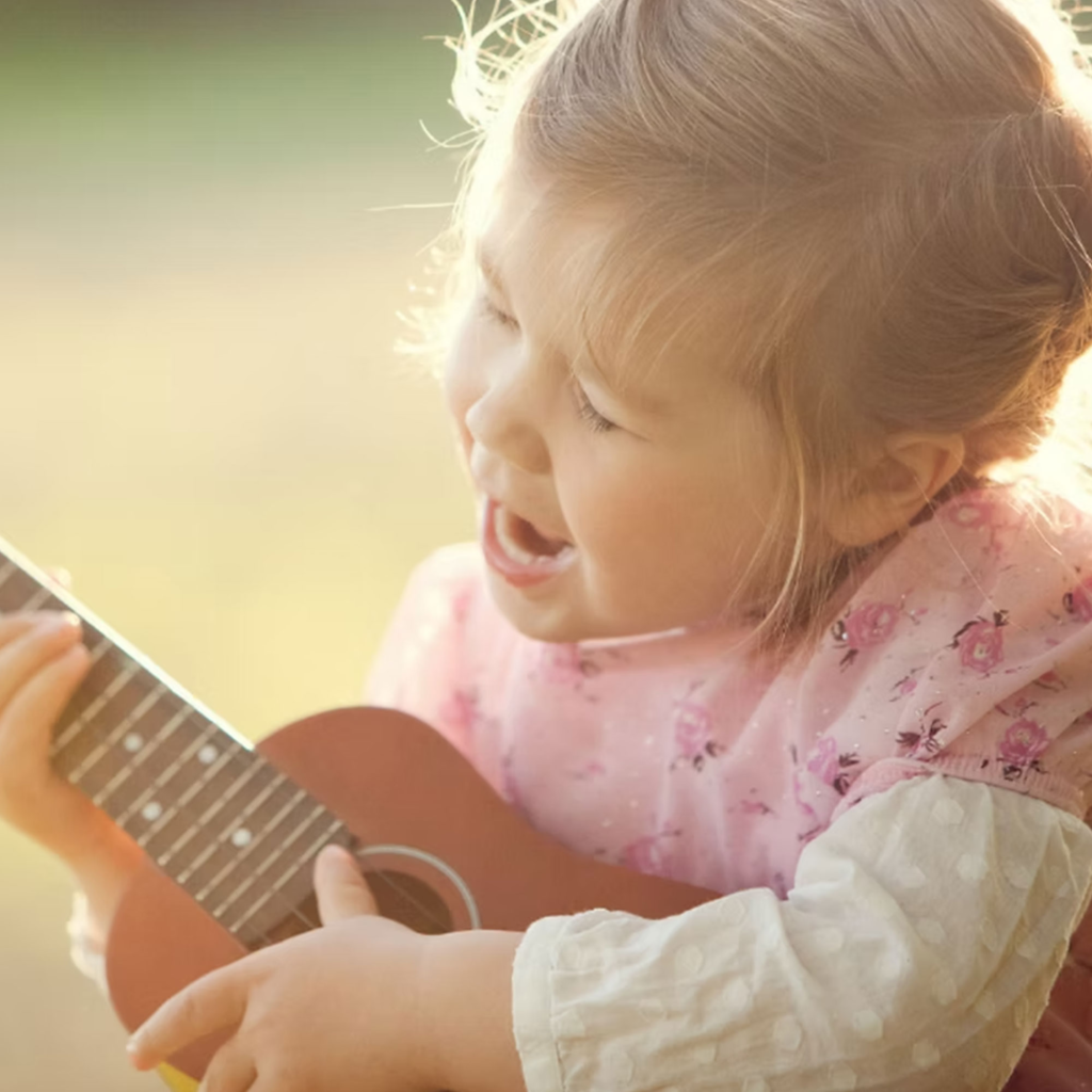 Child singing