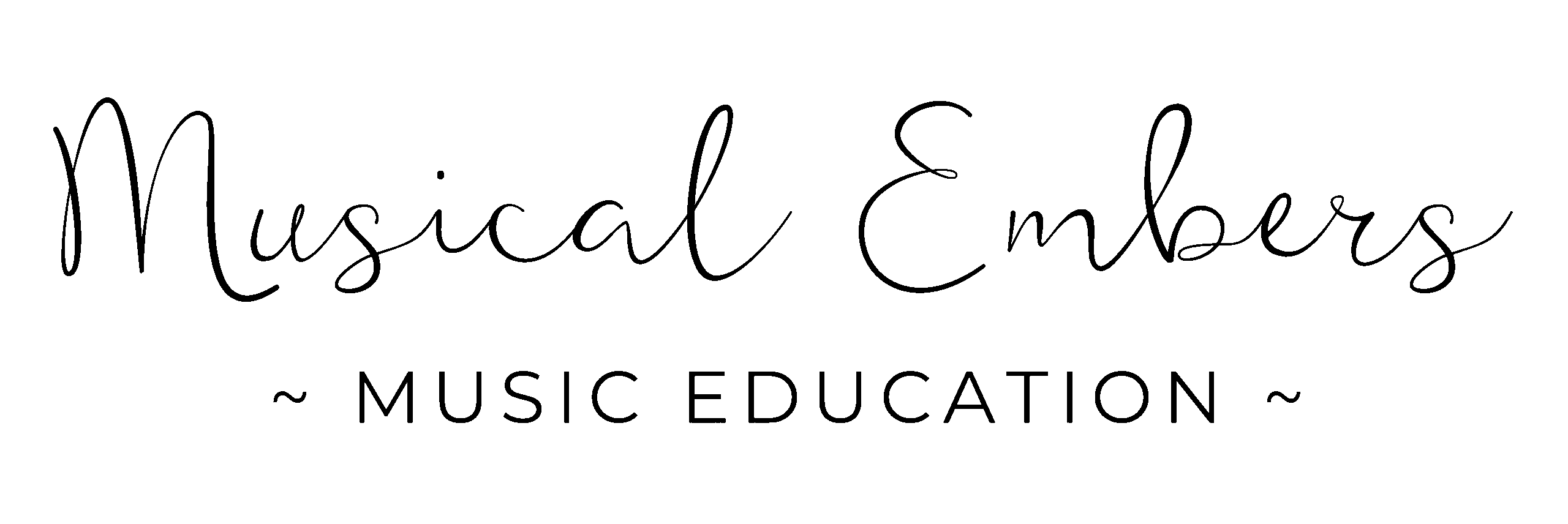 text no logo Musical Embers
